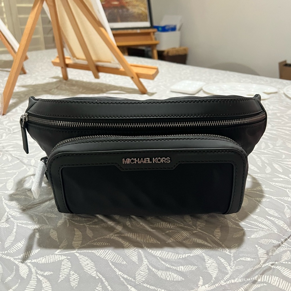 Michael Kors Black Belt Bag for Men